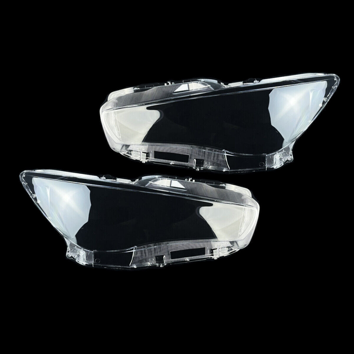 for Infiniti Q50 2015-2021 Pair Front Left Right Headlight Headlamp Lens Cover
