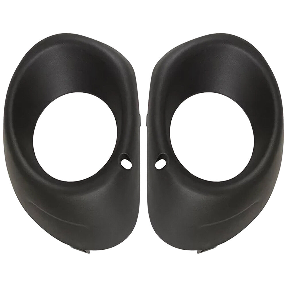 2Pcs for Outlander 2013-2015 Front Fog Lamp Trim Bezel Black Left Right Side