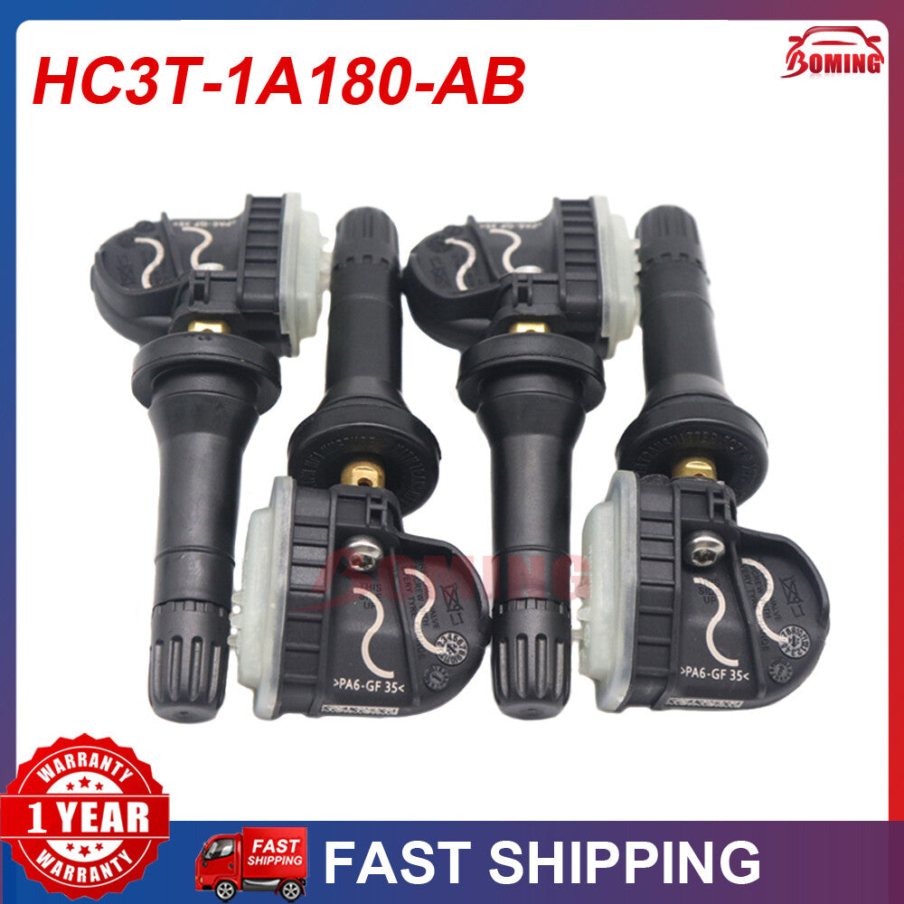 4x New TIRE PRESSURE SENSOR TPMS for FORD F-250 SUPER DUTY FUSION HC3T-1A180-AB
