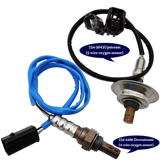 2pcs Oxygen O2 Sensor Upstream+Downstream For 2010-2012 for Mazda CX-7 2.5L L4 NEW