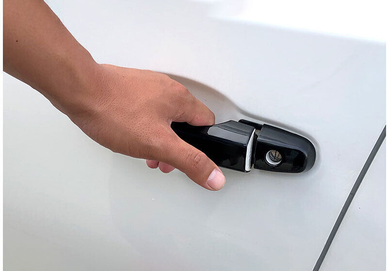 Outer Side Door Handle Cover Trim Glossy Black ABS for Honda CR-V CRV 2012-2016