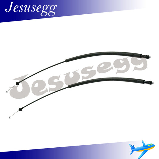 2Pcs For 1998-02 for Dodge for Ram 1500 2500 3500 Door Latch Cable Rear Driver/Passenger