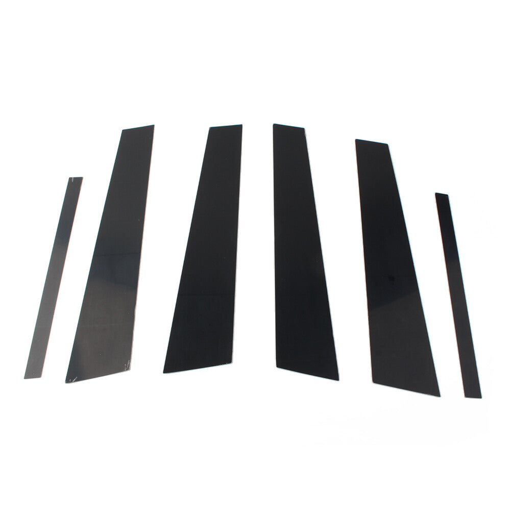 6x Glossy Black Set Pillar Posts Door Window Trim for BMW 1 Series F20 2012-2019