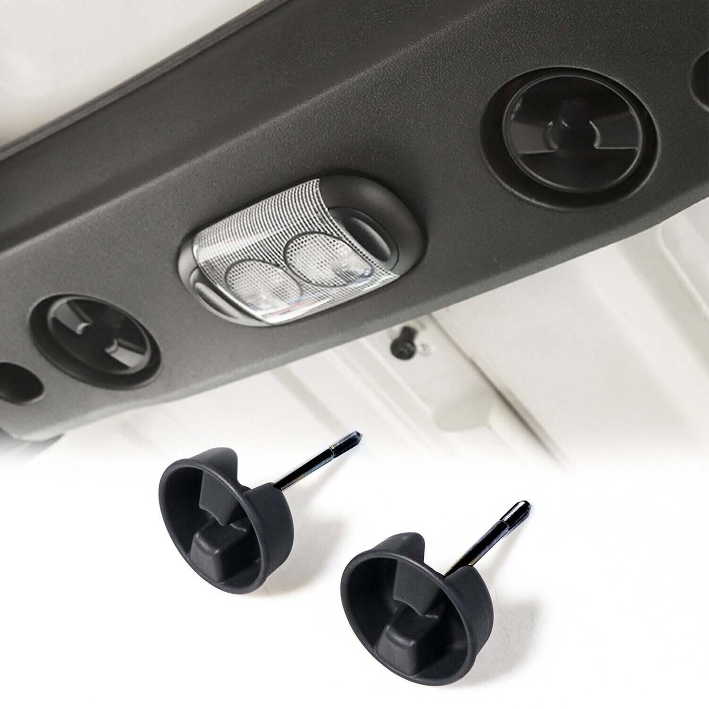 2PCS Car Roof Ceiling Screws Accessories for Jeep for Wrangler JK 2007-2018 2/4 Door