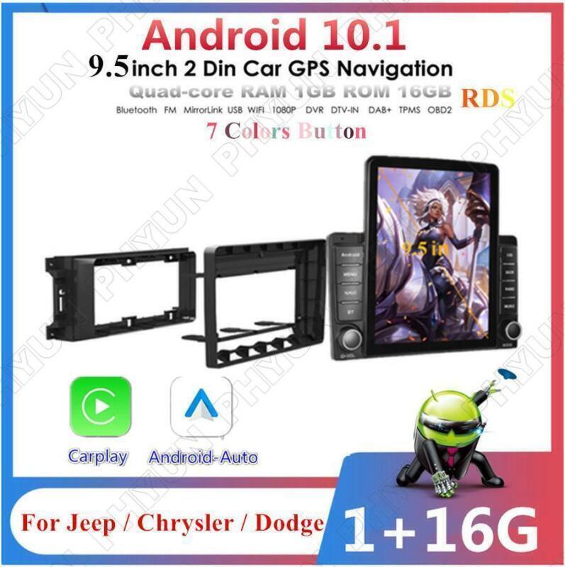 Android 10.1 Radio For 09-11 for Dodge for Ram Pickup Stereo GPS Nav Head Unit w/Carplay