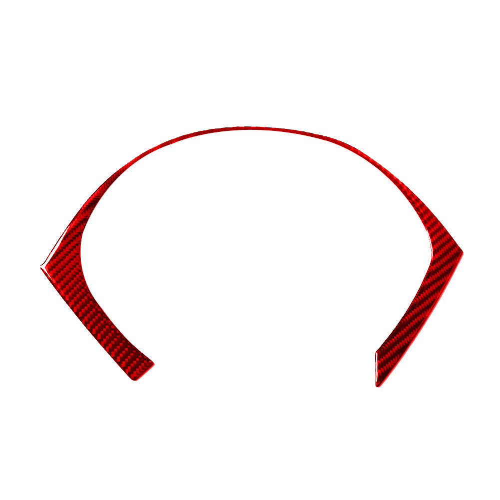 Red carbon fiber interior speedometer surround cover trim for BMW Z4 E89 09-16