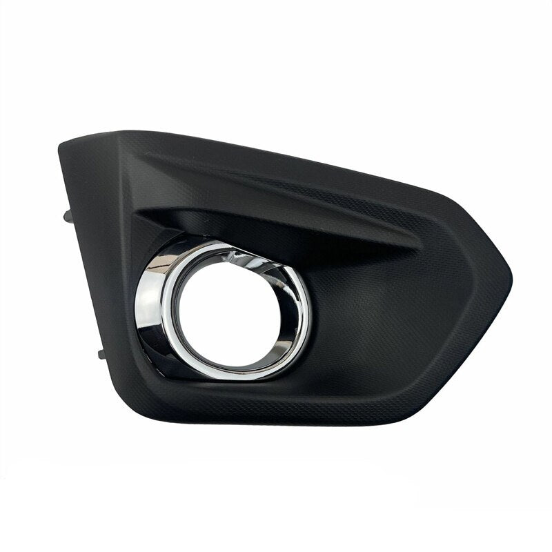 4-piece front bumper fog light cover with chrome trim for Subaru Impreza 2012-2014