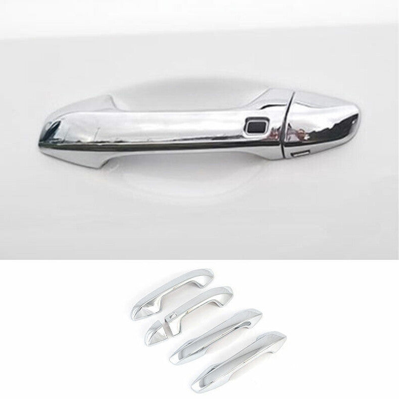for Kia Seltos 2020-2023 Chrome Exterior Side Door Handle molding Cover Trim 5x