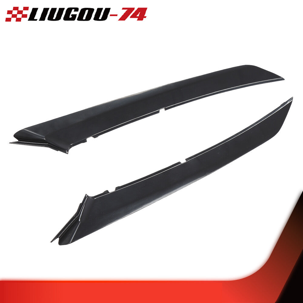 Suitable for 2018, 2019, and 2020 for Toyota for Camry SE/XSE front bumper grille trim (pair).