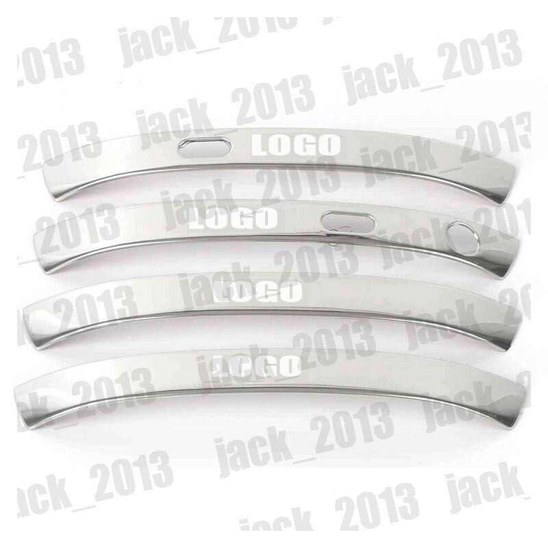 Stainless silvery Door Handle Covers Trims for Volkswagen for VW ID.3 ID3 2021-2024