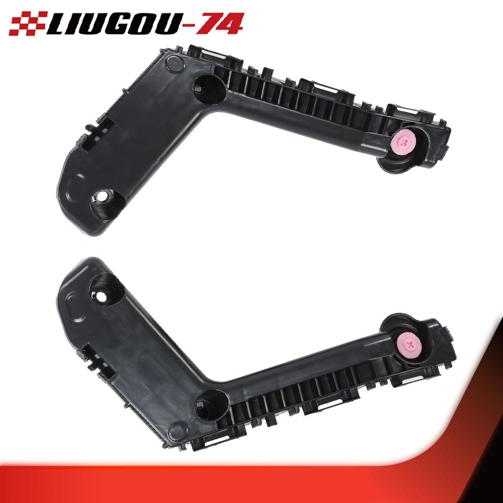 Front bumper bracket fits 17, 18, and 19 for Toyota for Corolla driver and passenger sides.