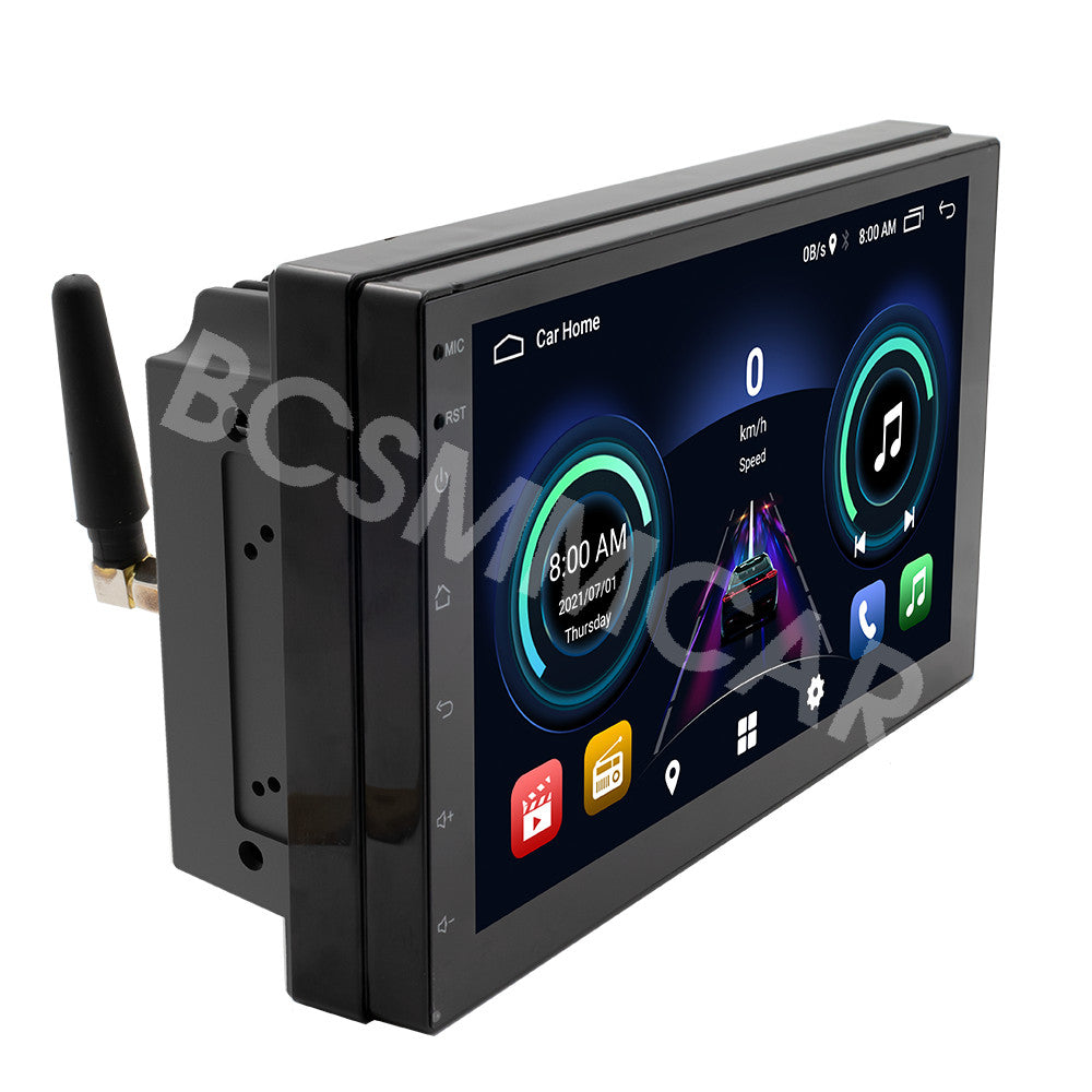 Android 10.1 7 In Car Stereo Radio In Dash GPS Navigation RDS Wifi FM Player