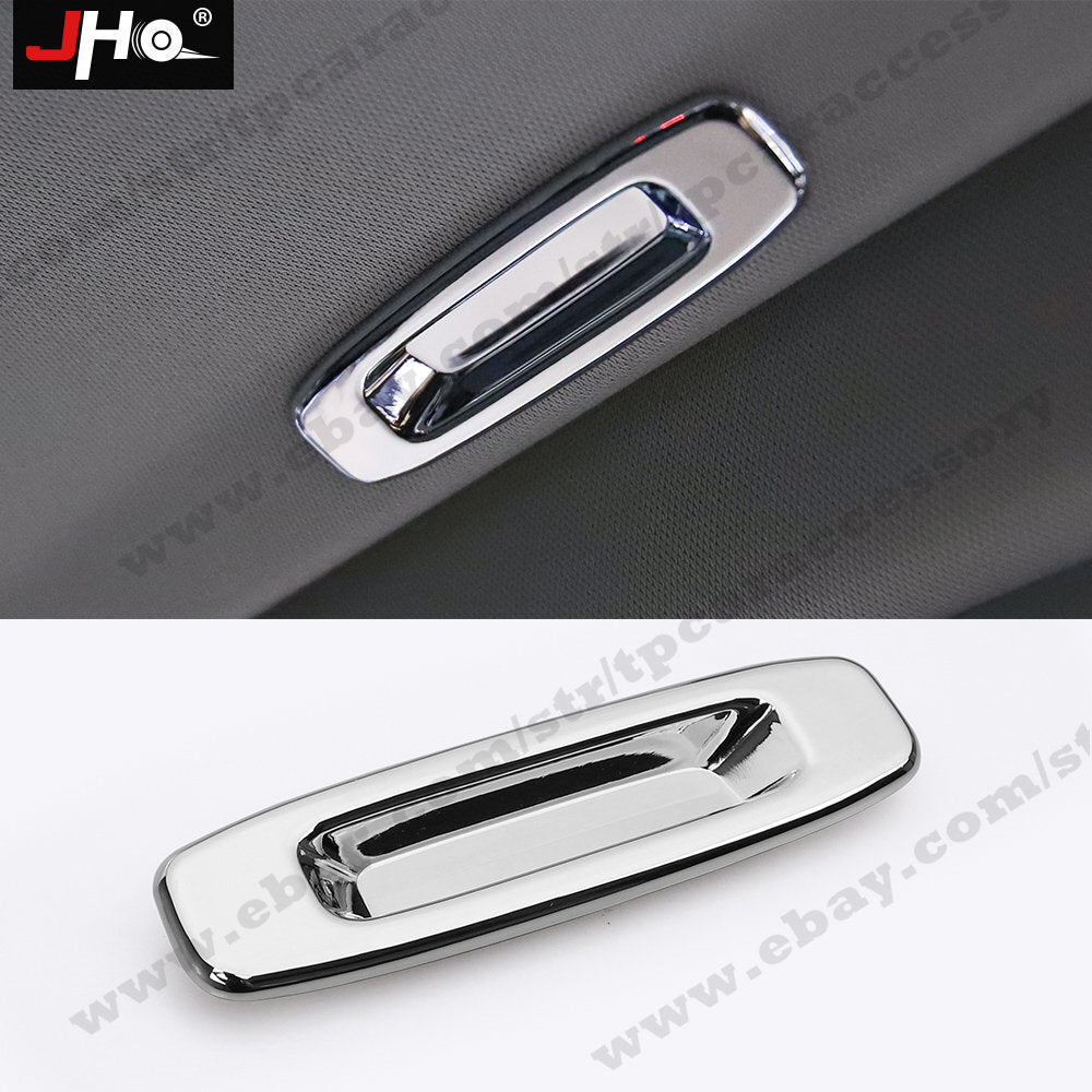 ABS Chrome Car Roof Window Handle Cover Trim Overlay for Toyota Tundra 2014-2021
