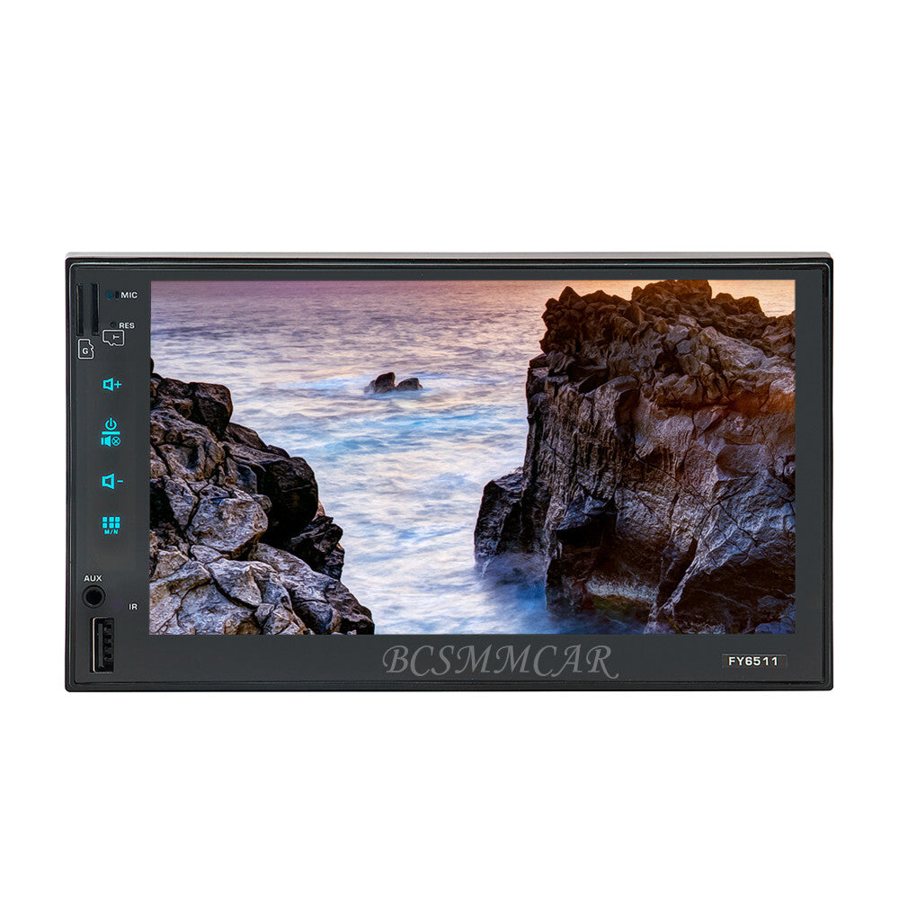 7IN Double 2 Din Android MP5 Player Car Stereo Radio Bluetooth USB FM AUX Wifi