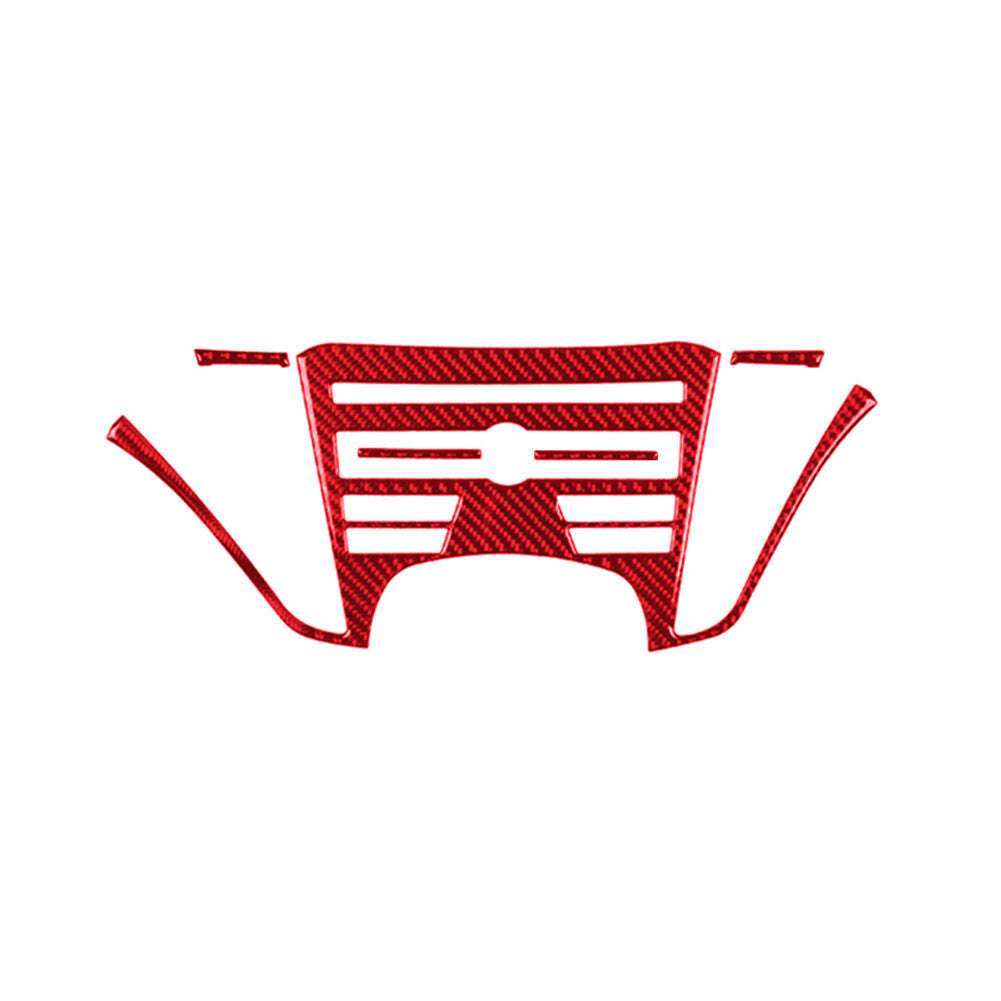 for ACURA TL 2009-2014 Red Carbon Fiber Center Console Radio Control Cover