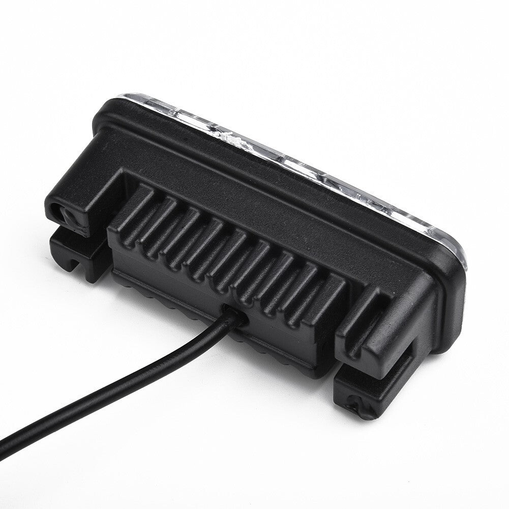 2 Car driving lights, daytime running lights, 3 LED white daytime running lights, 6000K~7000K