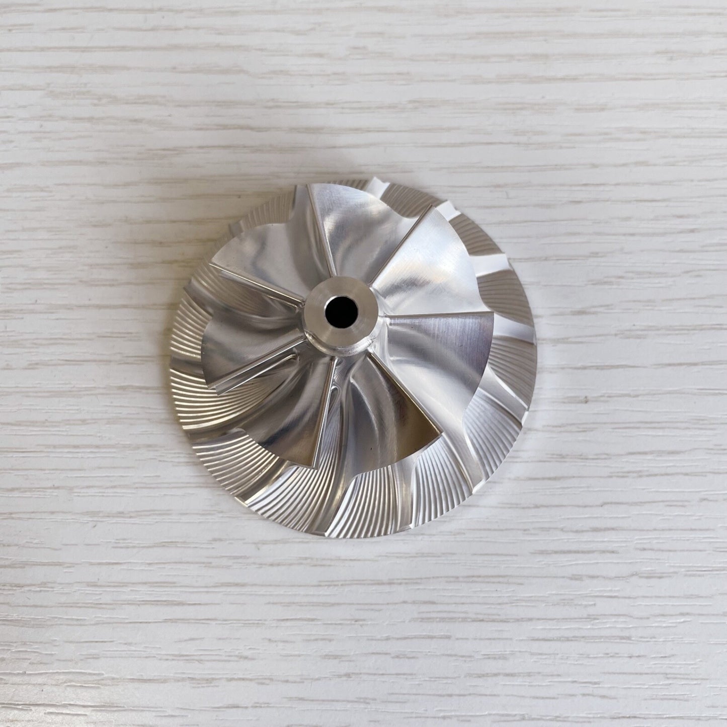 TD04 REVERSE 7+7 Blade 47.57/68.58 mm Thin Blade Turbine Blank Compressor Wheel