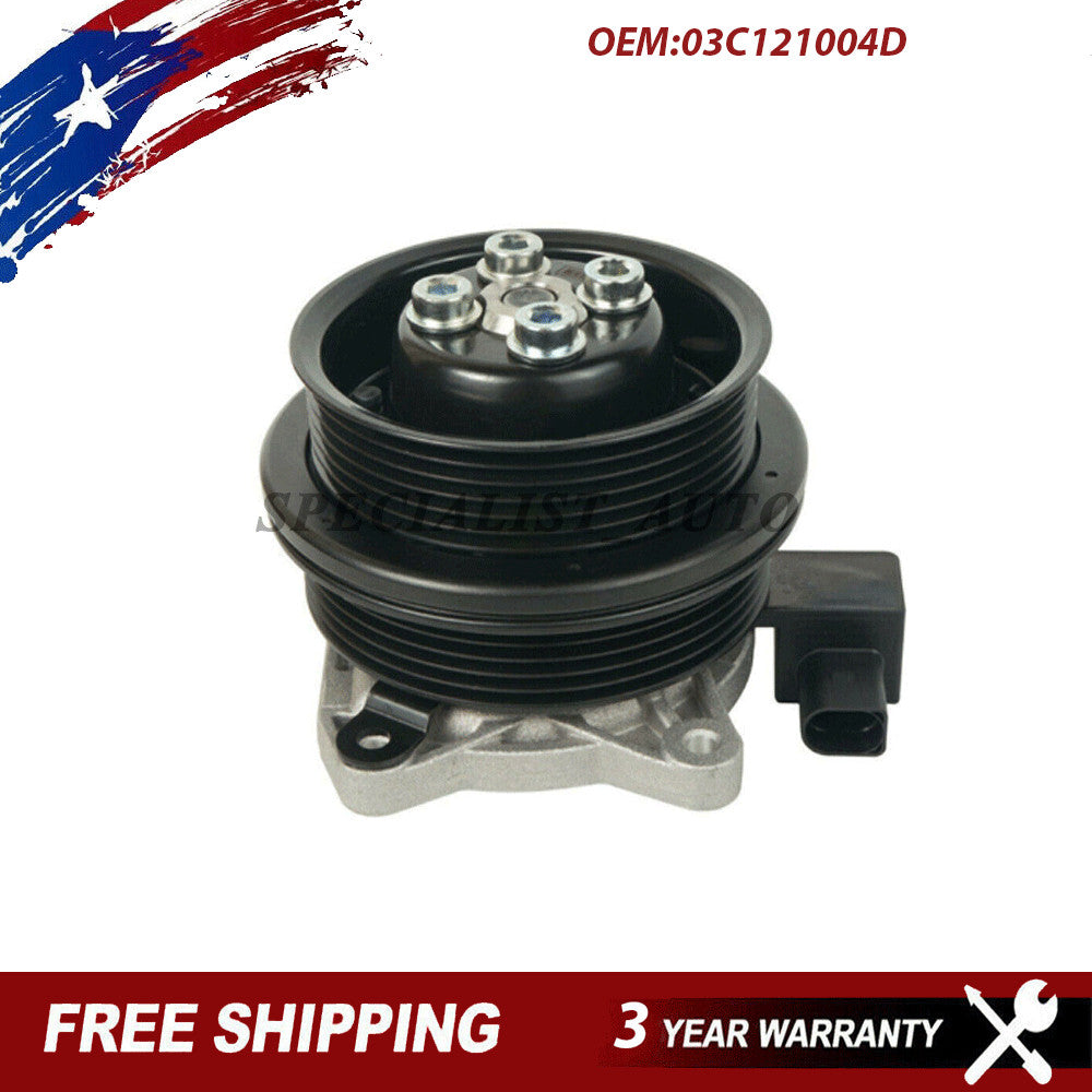 The electric water pump for engines is suitable for Volkswagen for Jetta , for Tiguan , and for Audi A1 1.4L (2011-2018). Model number: 03C121004D