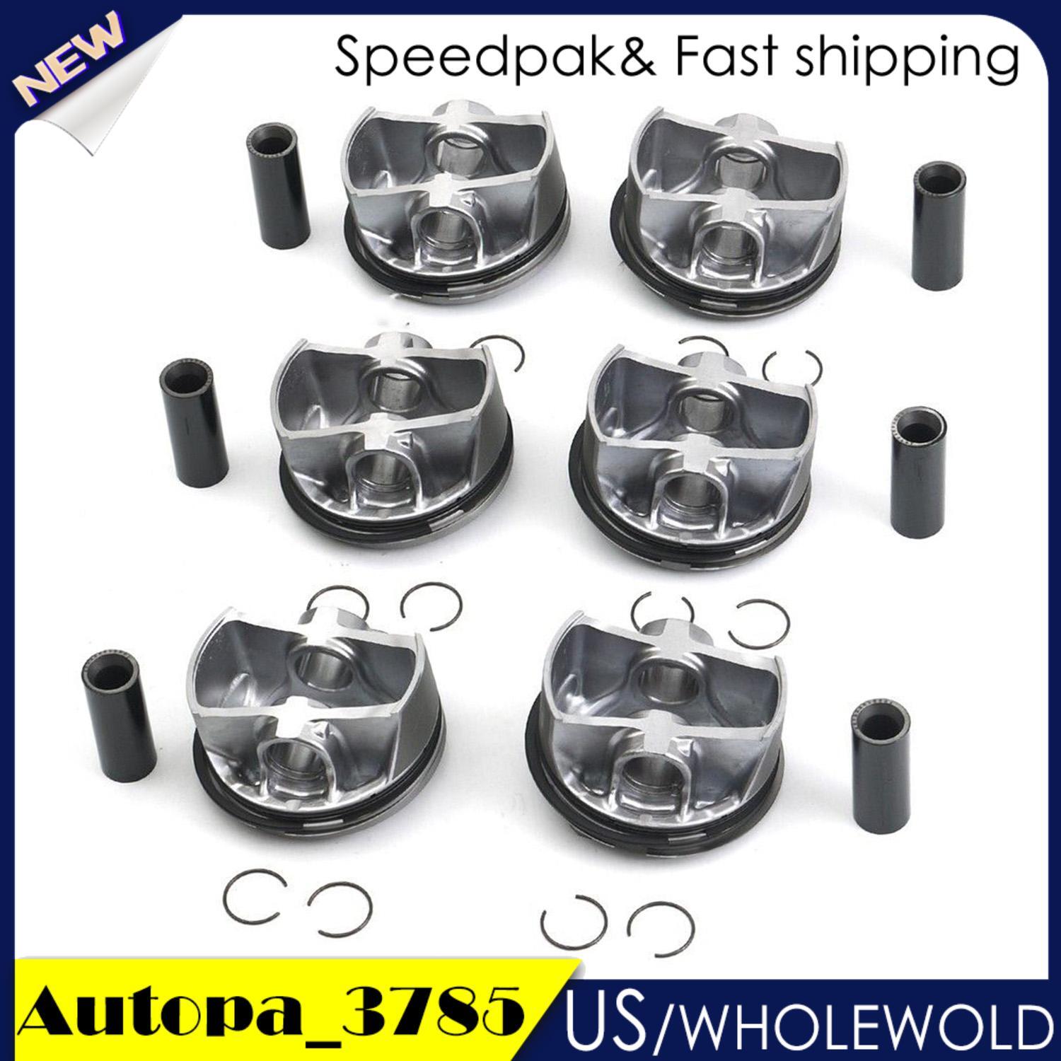6 Pistons Rings Set STD ¦µ96mm For 3.0T for Porsche Macan for Panamera S 4S V6 970 95B DC