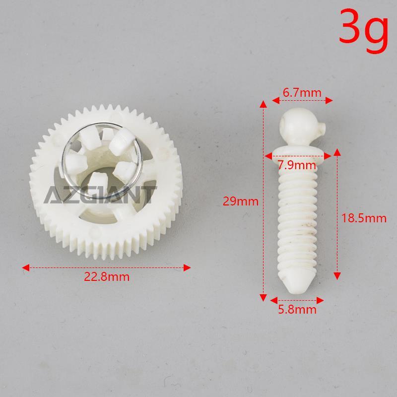 2-Piece Side Mirror Adjustment Motor Gear Kit for Honda Accord Mk8 2008 - 2015