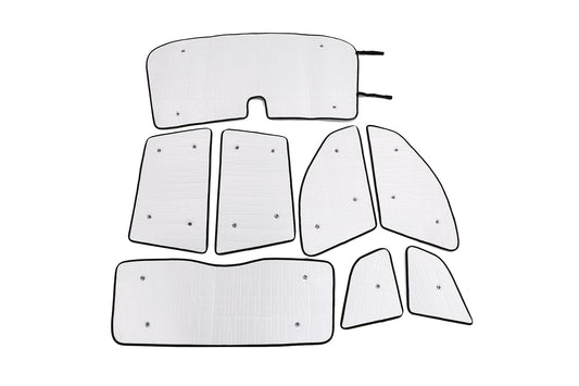 ABS Black Center Console Armrest Storage Box Trim Tray for Toyota Prado 2024+
