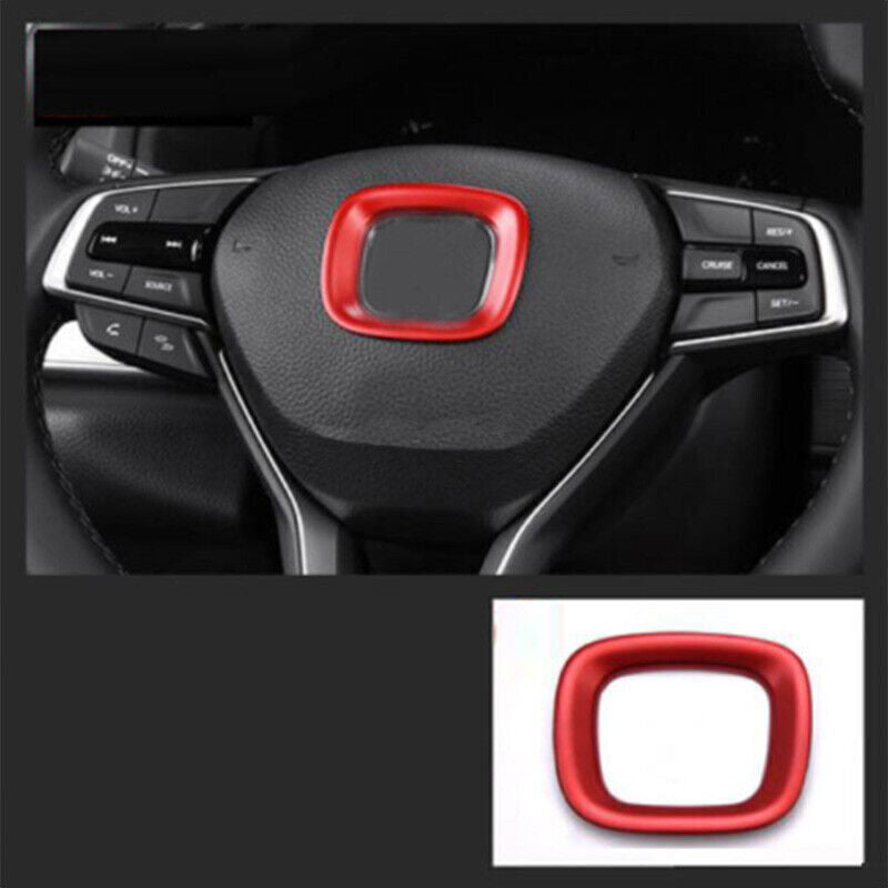 8P for Honda Accord 2018-2022 ABS RED Interior Accessories Decor Kit Cover Trims