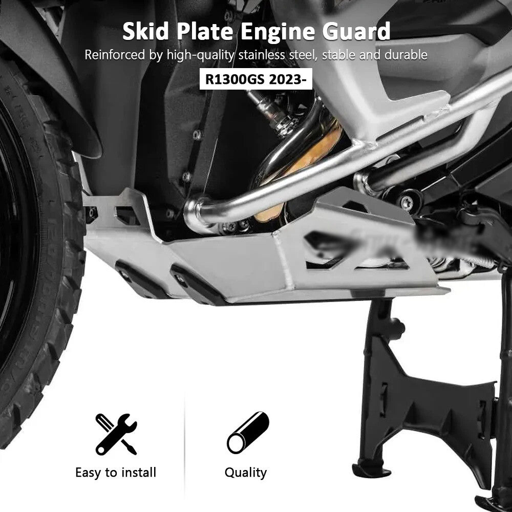 Under Engine for BMW R1300GS ADV Accessories Skid Plate Engine Guard Chassis Cover