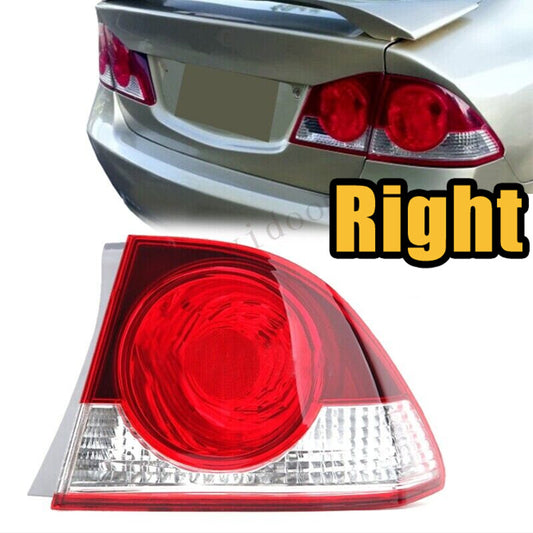 The right rear brake light/taillight is for Honda for Civic 2006-2011 FD1/FD2 and for Civic 2012-.