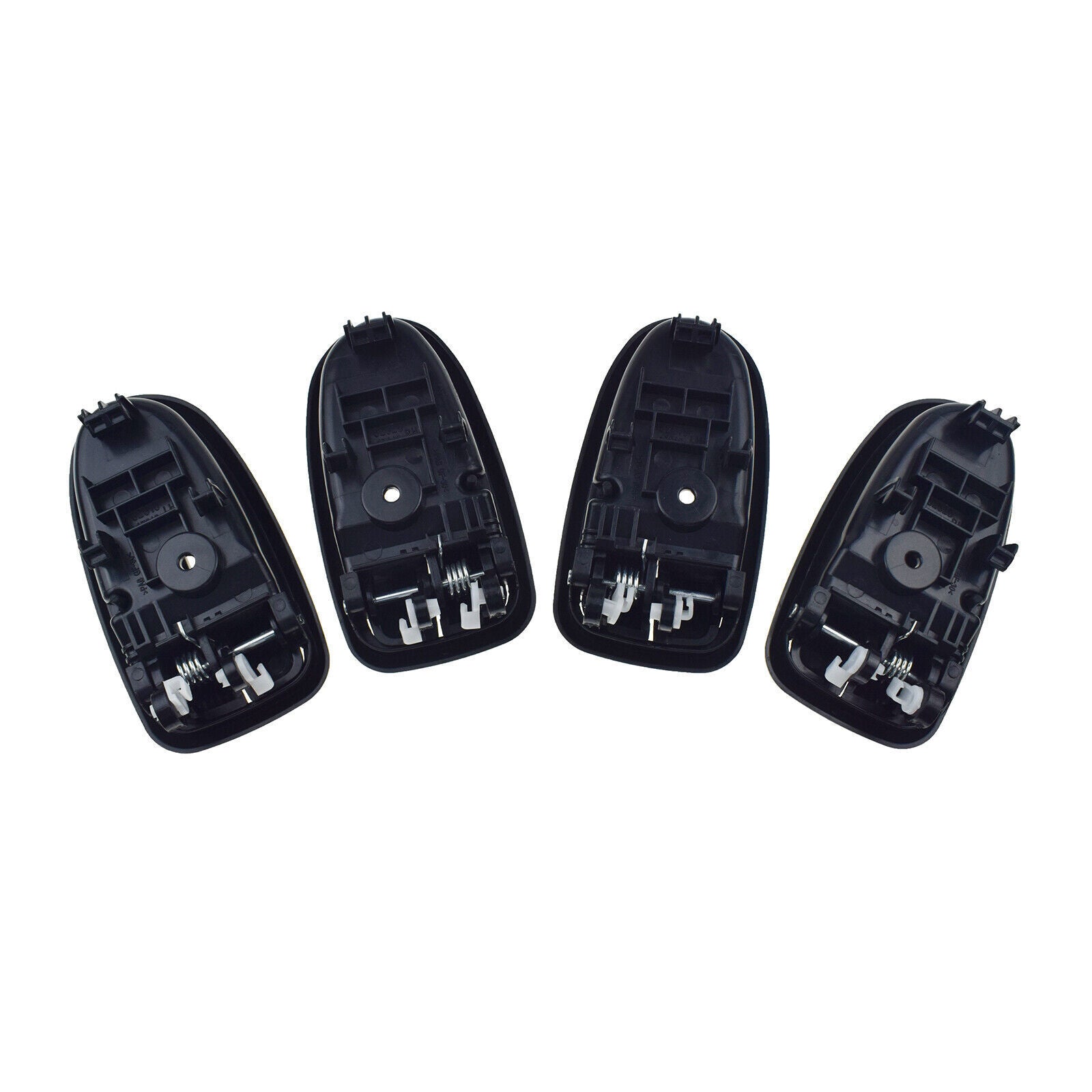 for Hyundai Matrix Lavita 01-10 Set of 4 Interior Door Handles Black FL RL RR