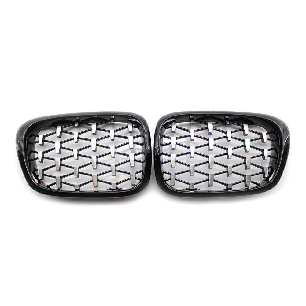 Diamond Meteor Latest Style Front Kidney Grilles Fit for BMW E39 5-Series 1999-2003