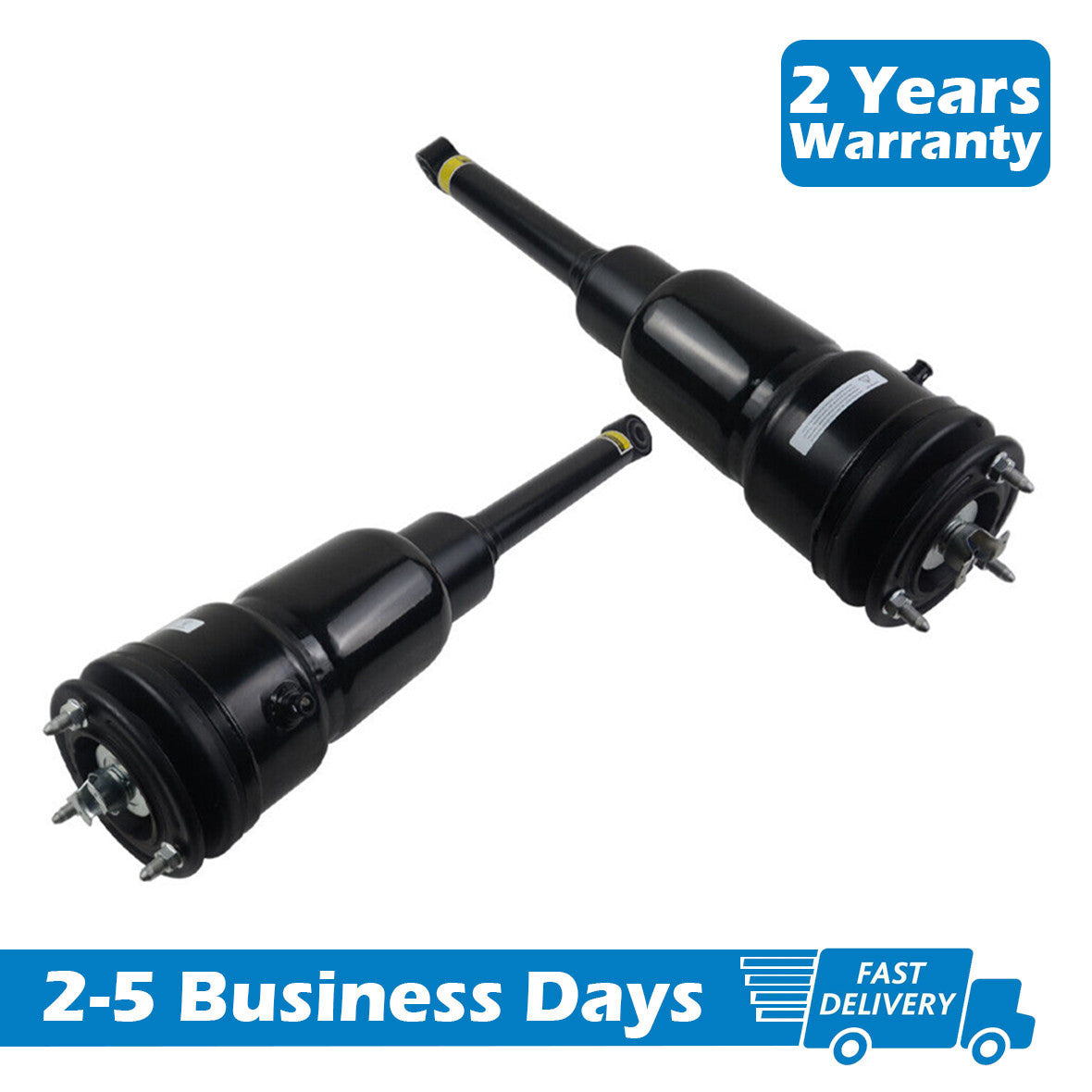 Two-pack of left rear air suspension shock absorbers for Lexus LS400 460 (2006-17)