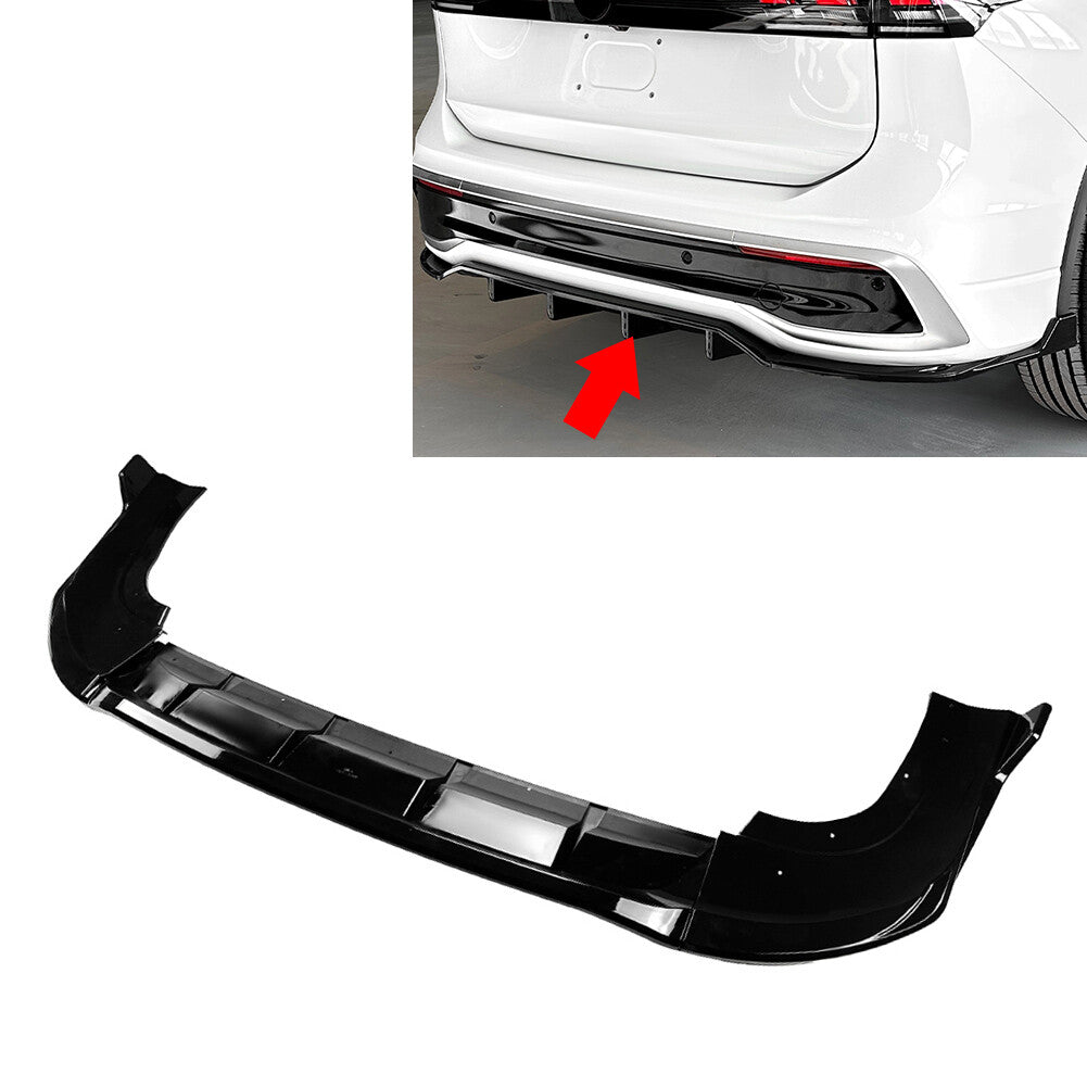Rear Bumper Splitter Spoiler Lip for VW for Tiguan MK3 Standard Edition 2024-2025 25