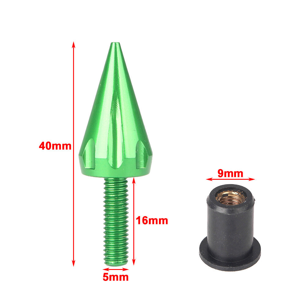 Spike Windshield Bolt Screw for Honda for Yamaha for Suzuki for BMW for Ducati Universal Orange