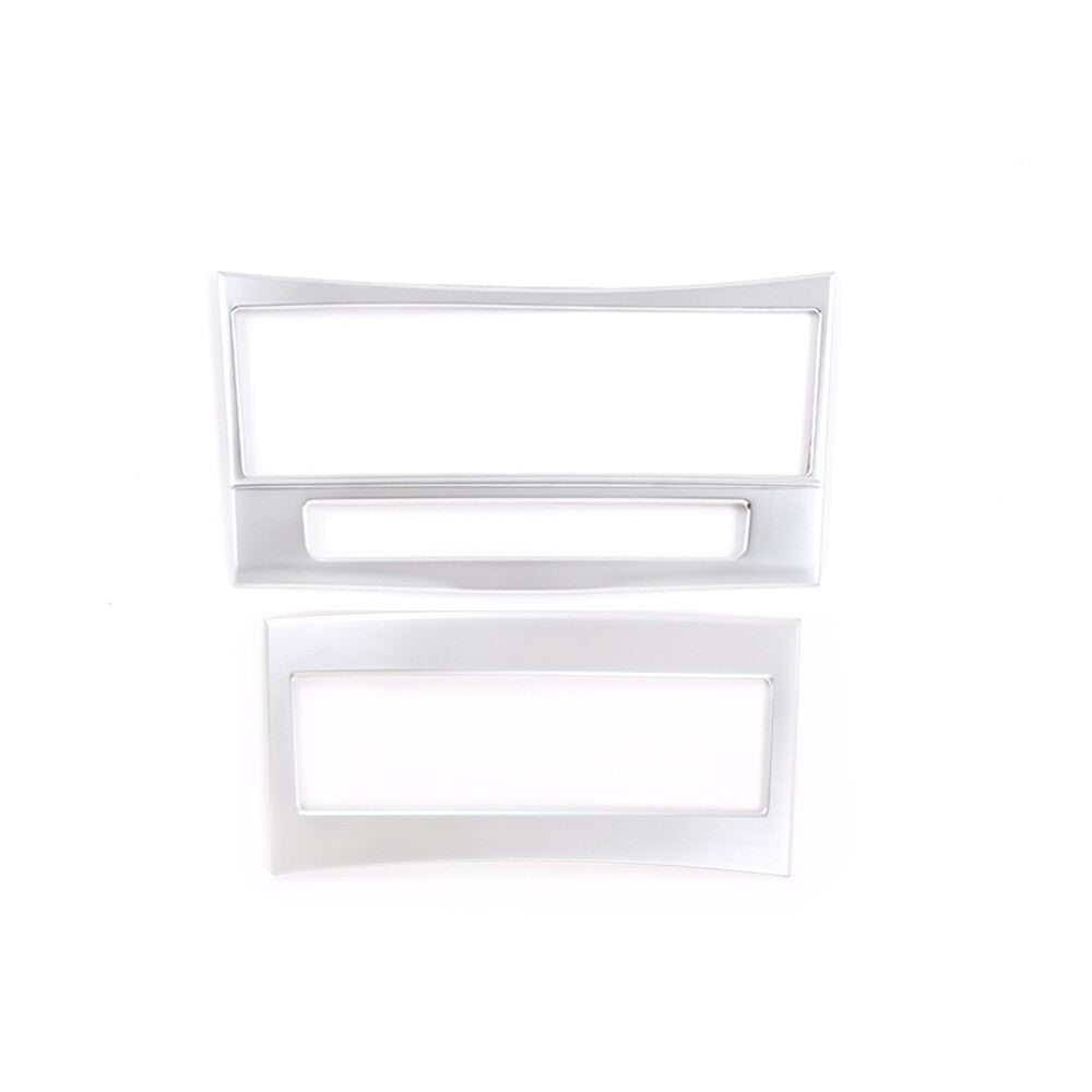 2¡Á ABS Central Control CD AC Switch Cover for Mercedes-Benz E Class W212 2014-15