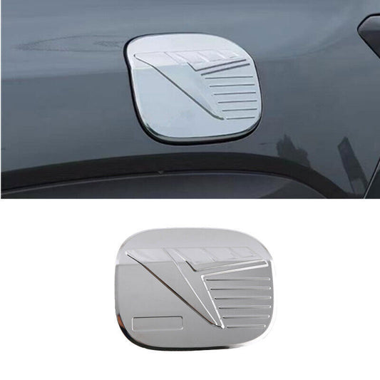 1P for Mazda CX-50 2023-2025 Chrome Outside Fuel Filler Cover Gas Tank Cap Trim