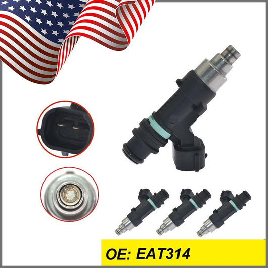 4PCS Fuel Injector Replacement 2 Pins 10 Holes Disc for Mitsubishi EAT314