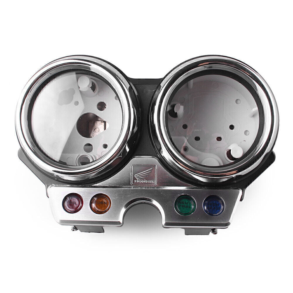 1x Motorcycle Speedometer Gauges Housing Set for Honda CB400SF 1992-1993