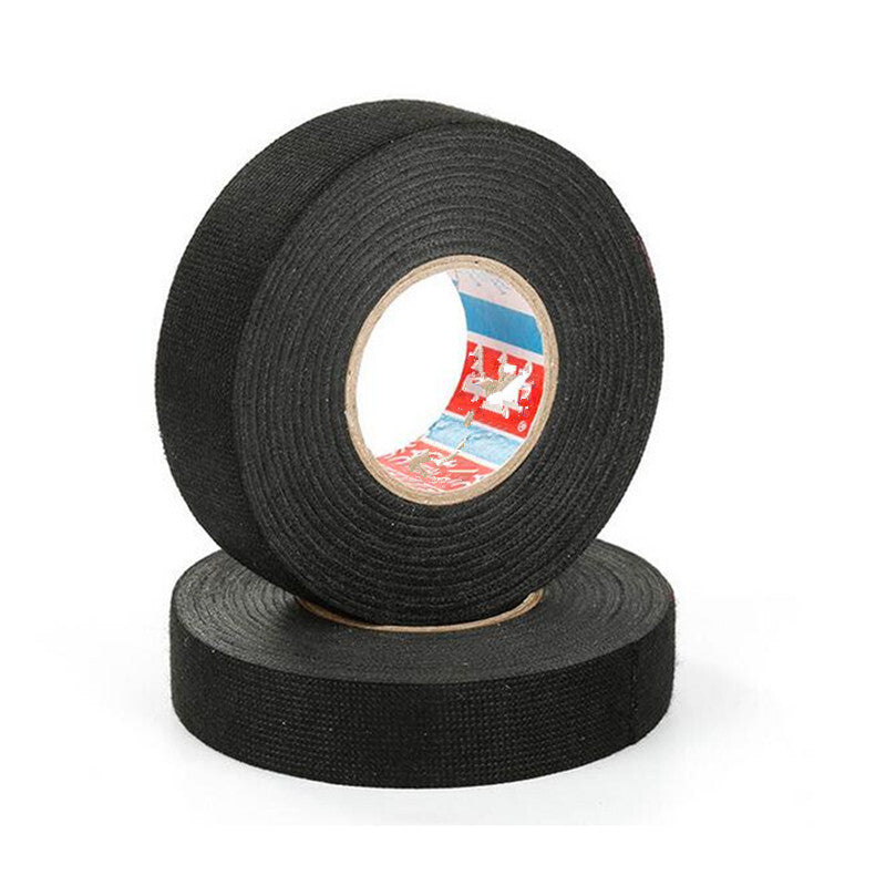 Car Wiring Loom Flame Tape Retardant Electrical Wires Adhesive Cloth Tape 15M