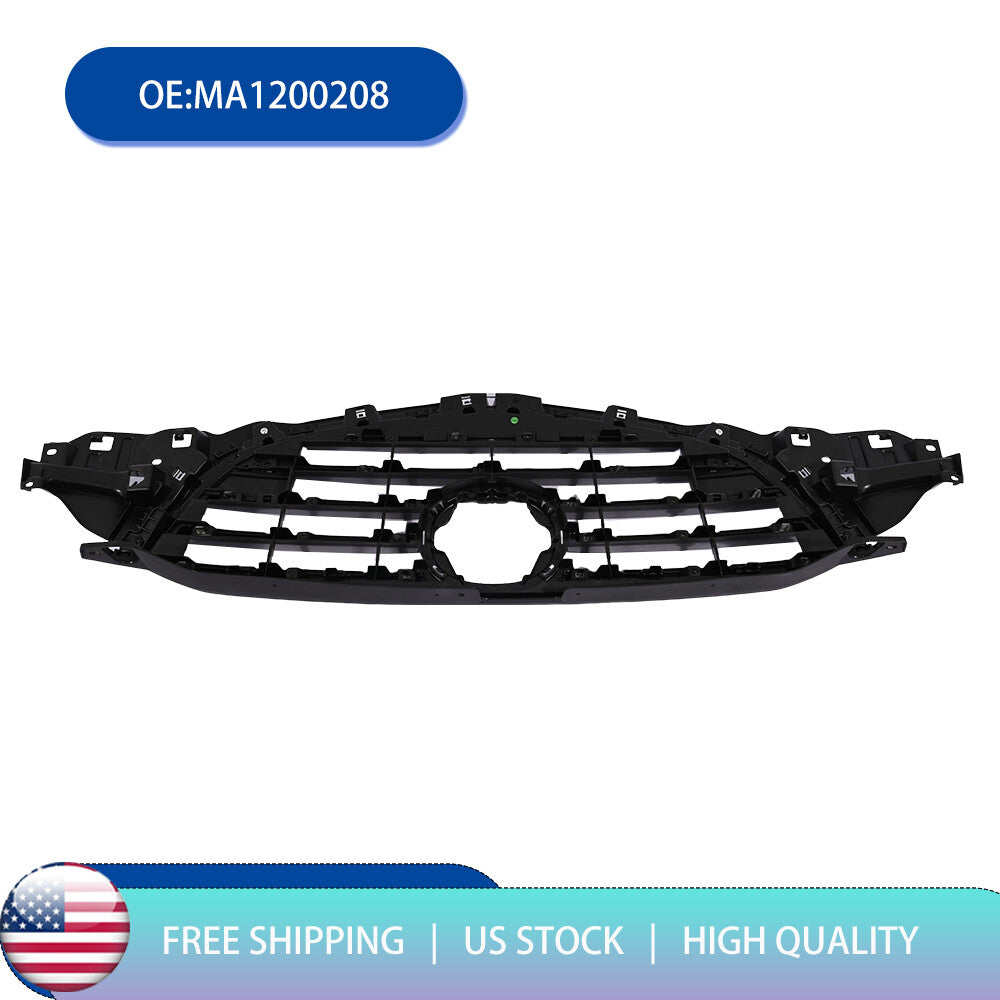 Grille Fit 2016 for Mazda CX-5 Chrome Shell with Painted Dark Gray Insert