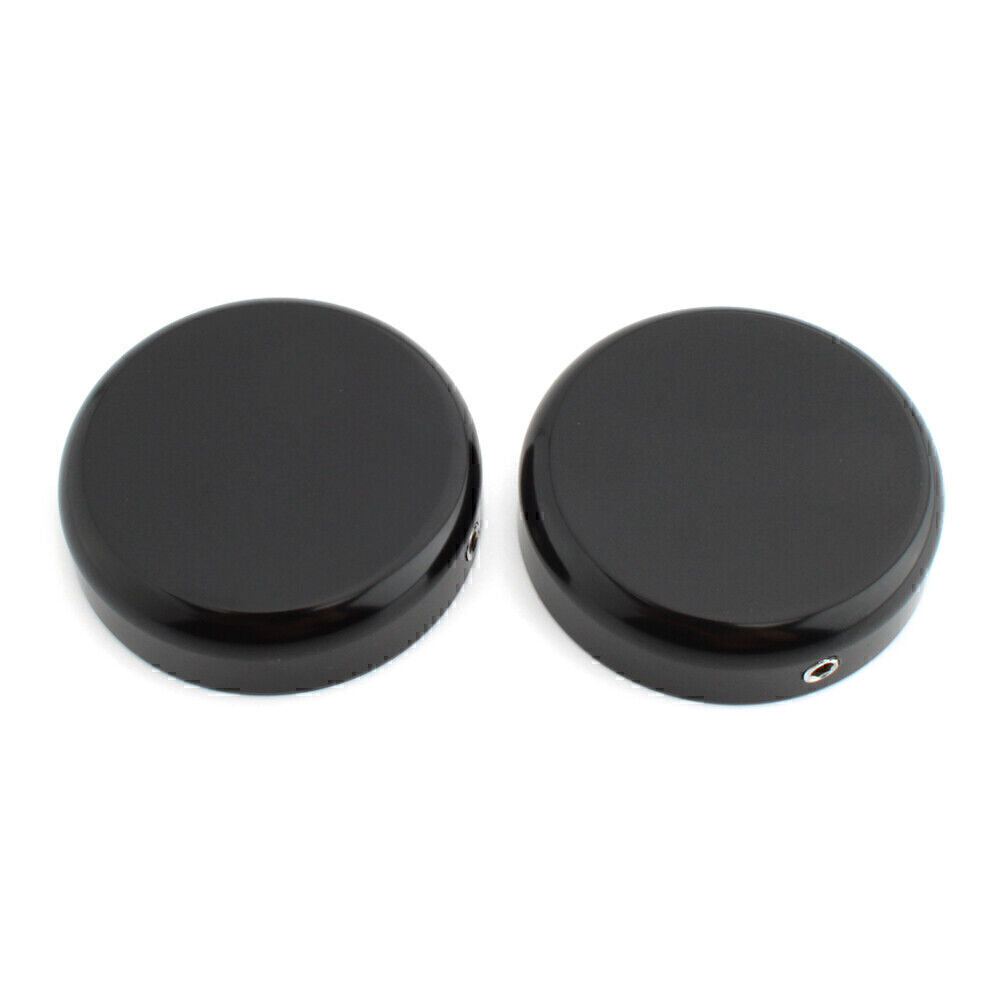 2 X Upper Fork Caps Cover for HARLEY SOFTAIL STREET BOB 2018-2020 FXBB Black UK