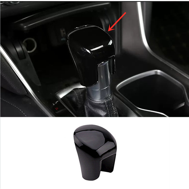 1X Bright Black Inner Gear Shift Knob Moulding Cover Trim for Honda Accord 23-24