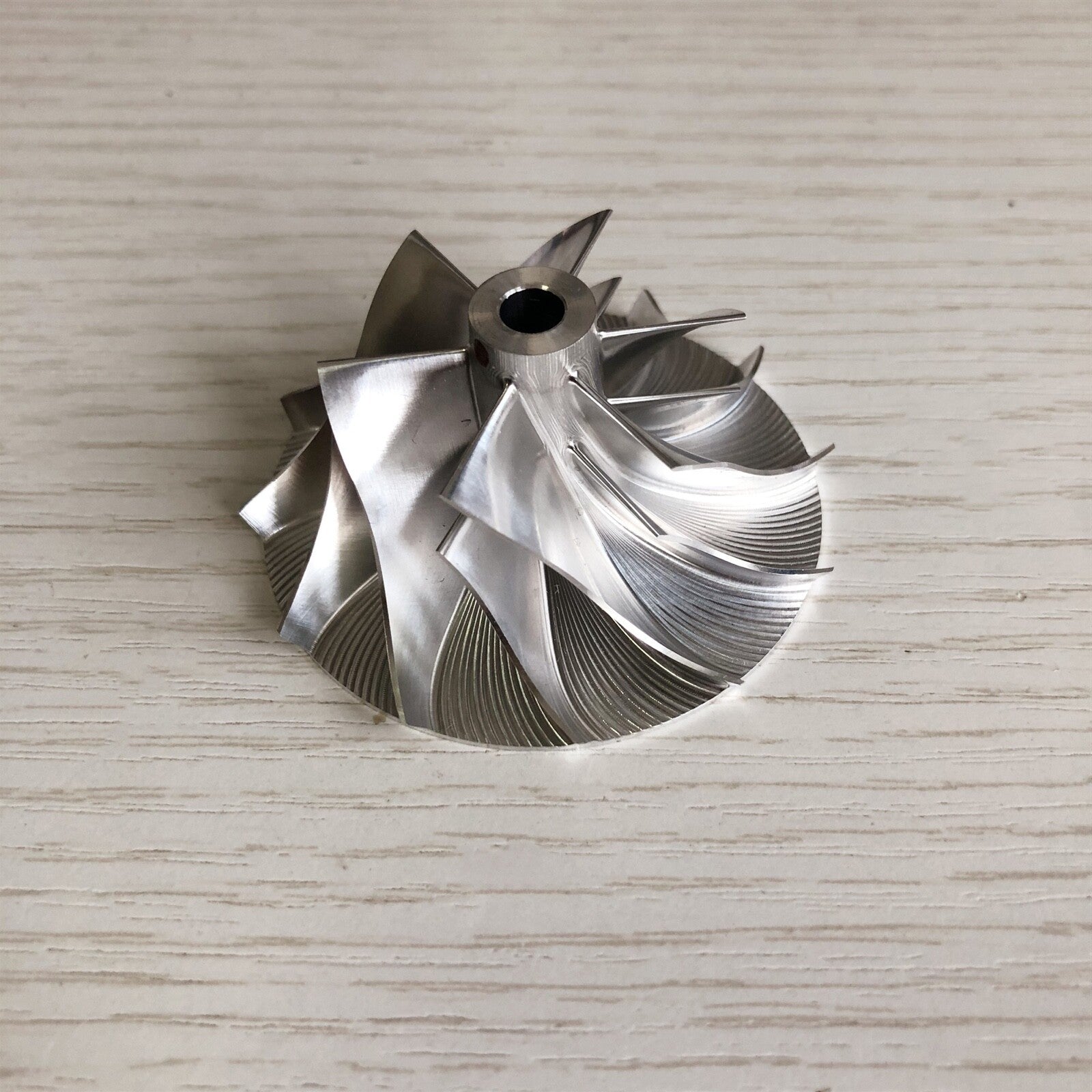 K16 5316-123-2007 36.83/54.90mm 6+6 blade high blade billet compressor wheel