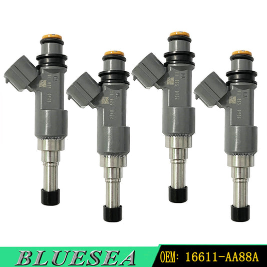 4PC set NEW fuel Injector 2015-2017 for Subaru Legacy 2.5L H4 OEM 16611-AA87A