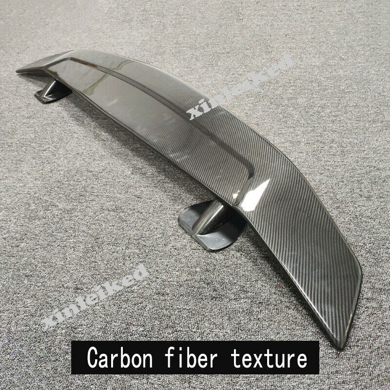 for Mazda 3 Axela 4DR Sedan 2014-2018 Carbon Fiber Style Rear Spoiler Trunk Wing