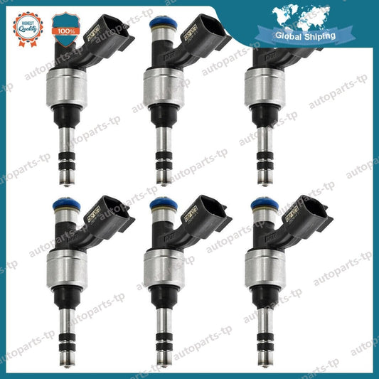 6PC Fuel Injectors for Cadillac CTS SRX Allure Lacrosse Equinox Terrain 12629927
