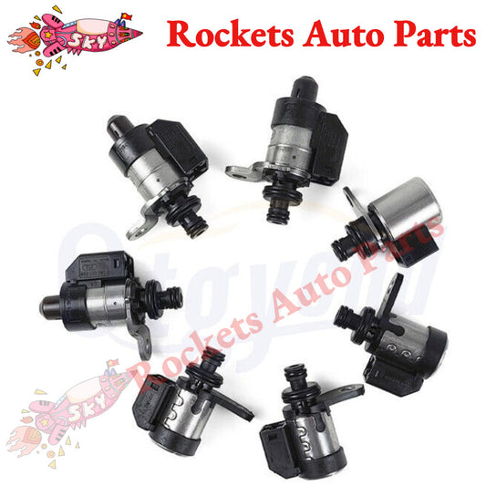 7Pcs RE5R05A Transmission Solenoid Set For 2003 to 2013 for Infiniti FX35 QX56 QX70