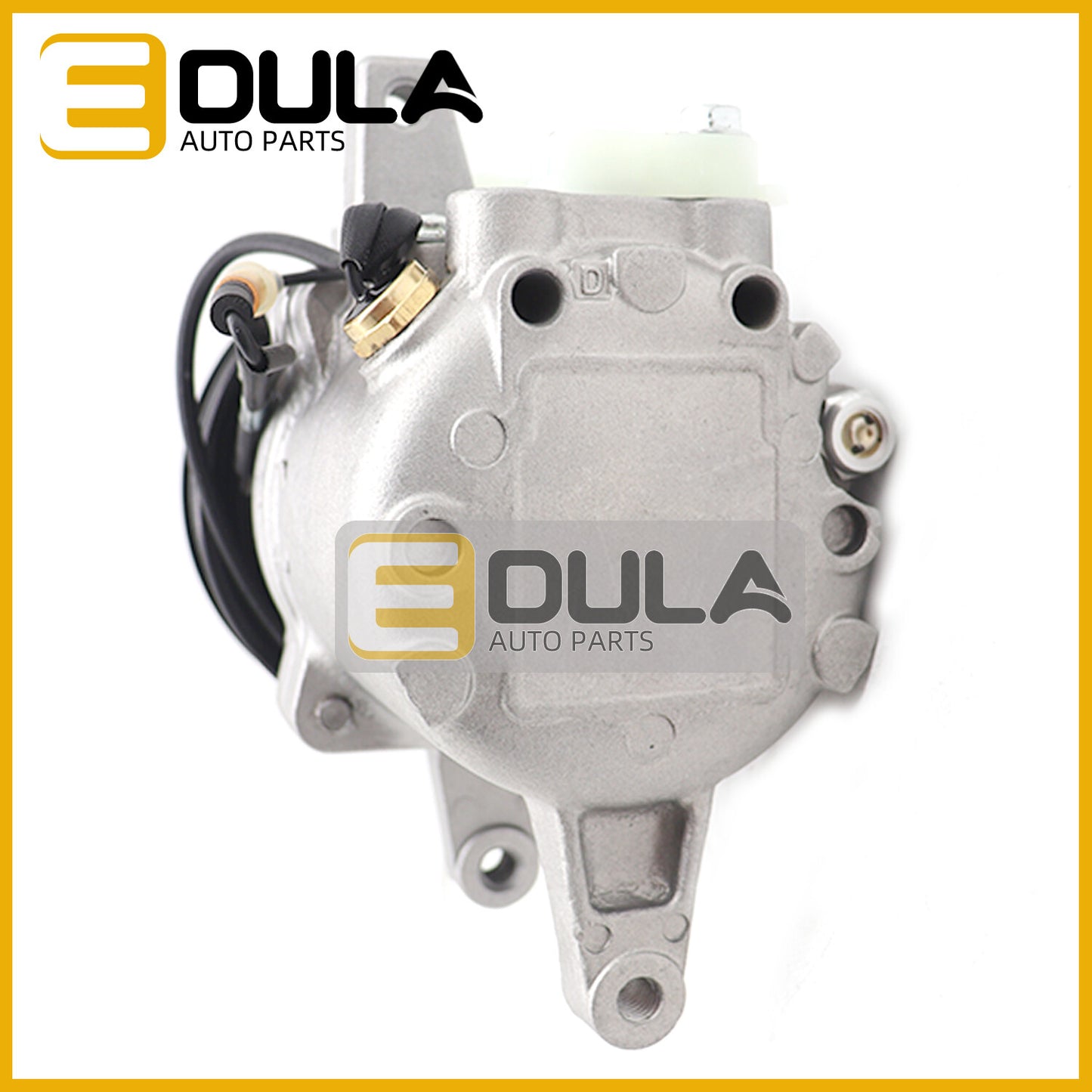new SVO7E AC compressor with clutch for Kubota M126, M135, and M6 tractors.
