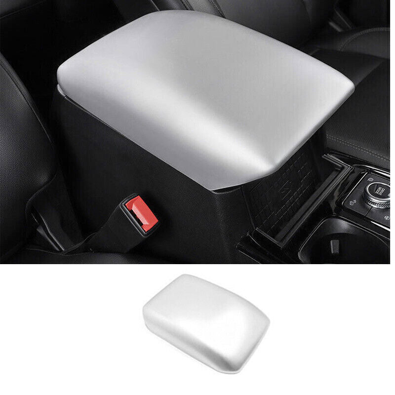 1X Central Console Cover Trim Armrest Box Silver Matte for Ford Explorer 20-2024