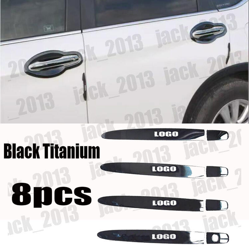 for Honda CRV CR-V 2012-2016 Black stainless Car Door Handle Cover Trims 8x