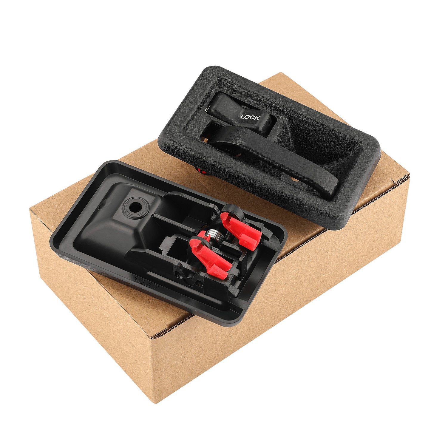 2PCS LH RH Inside Door Handles Interior for 1987-2004 for Jeep YJ TJ for Wrangler